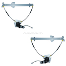 BuyAutoParts Power Window Motor and Regulator Assy - Pair U8-B1062AN