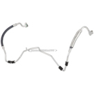 BuyAutoParts 62-60162N A/C Hose Low Side - Suction 2