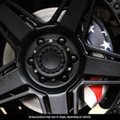 MGP Caliper Covers 42020SBAPFLAG1 Disc Brake Caliper Cover 2