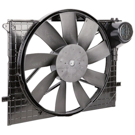 2000 Mercedes Benz S430 Cooling Fan Assembly 2