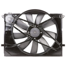 2000 Mercedes Benz S430 Cooling Fan Assembly 3