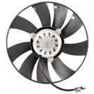 2000 Mercedes Benz E430 Cooling Fan Assembly 3