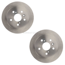 2017 Toyota Avalon Brake Rotor Set 1