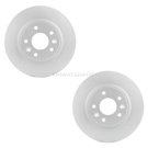 2017 Nissan Rogue Brake Rotor Set 1