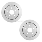 BuyAutoParts Brake Rotor Set VE-R2509FFQ2
