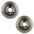 BuyAutoParts Brake Rotor Set VE-R2810FFQ2