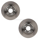 2019 Kia Niro EV Brake Rotor Set 1
