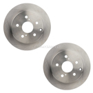 BuyAutoParts Lexus Brake Rotor Set VE-R2986FFQ2