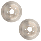 BuyAutoParts Lexus Brake Rotor Set VE-R3187FFQ2
