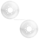 BuyAutoParts Lincoln Brake Rotor Set VE-R3289FFQ2