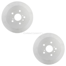 BuyAutoParts Toyota Brake Rotor Set VE-R3372FFQ2