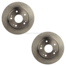 2021 Honda Insight Brake Rotor Set 1