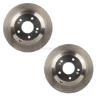 BuyAutoParts Kia Brake Rotor Set VE-R3916FFQ2