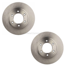 BuyAutoParts  Toyota T100 Brake Rotor Set VE-R4216FFQ2
