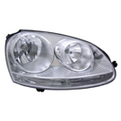 2008 Volkswagen Rabbit Headlight Assembly 1