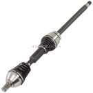 2012 Volvo XC70 Drive Axle Front 1