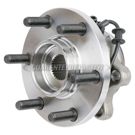 2009 Suzuki Equator Wheel Hub Assembly Kit 2