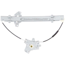 1999 Hyundai Accent Window Regulator Only 2