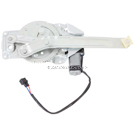 1995 Bmw 325is Window Regulator with Motor 2