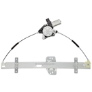BuyAutoParts Honda Window Regulator with Motor 17-00425AN
