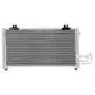 2000 Kia Sephia A/C Condenser 2