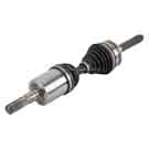 1990 Isuzu Trooper Drive Axle Front 2