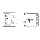 1982 Buick Regal HVAC System Relay 1