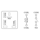 1983 Nissan Stanza HVAC System Relay 1