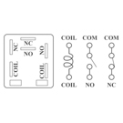 1982 Nissan 200SX HVAC System Relay 1