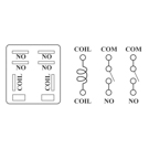 1982 Nissan 310 HVAC System Relay 1