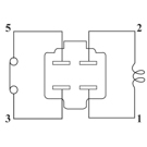1987 Hyundai Excel HVAC System Relay 1