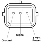 2012 Ford Flex HVAC Pressure Transducer 1