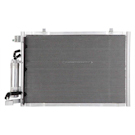 2012 Ford Fiesta A/C Condenser 1