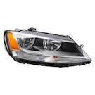 2012 Volkswagen Jetta Headlight Assembly 1