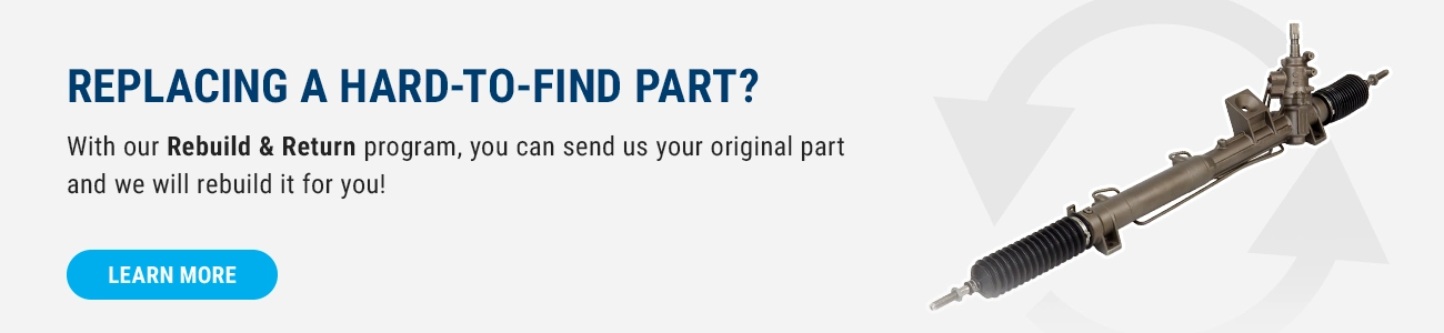 Rebuild and Return Parts