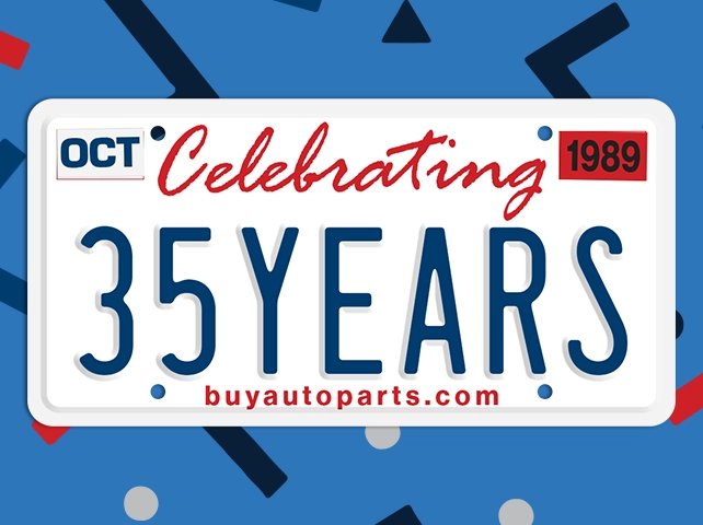 BuyAutoParts 35 Year Anniversary
