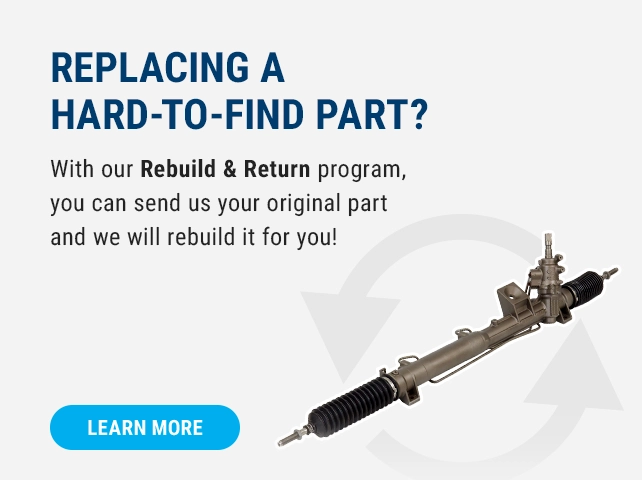 Rebuild and Return Parts