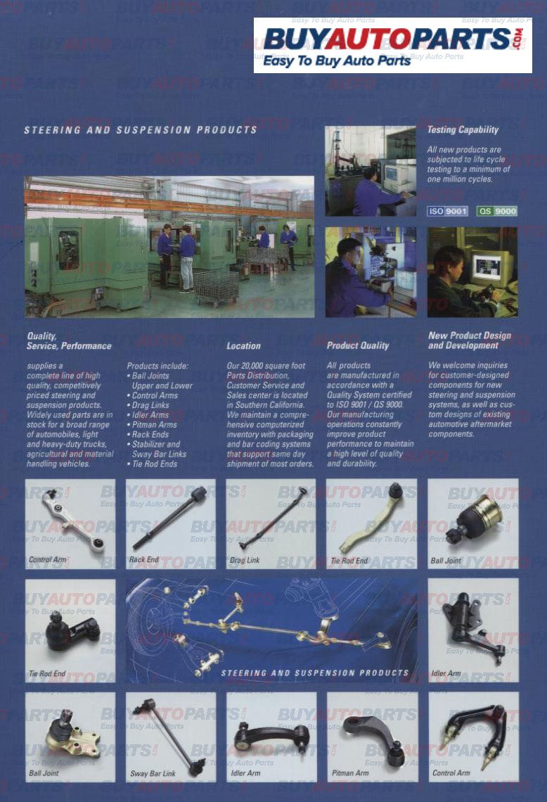 Control Arm Quality