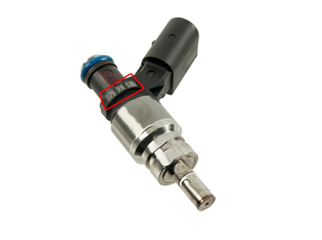 Part Numbers On an Fuel Injector