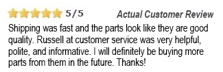 Helpful customer service staff