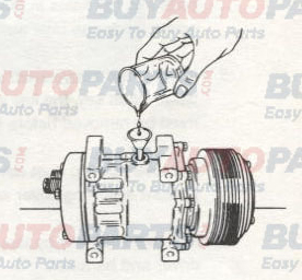 Sanden Oil Change 7