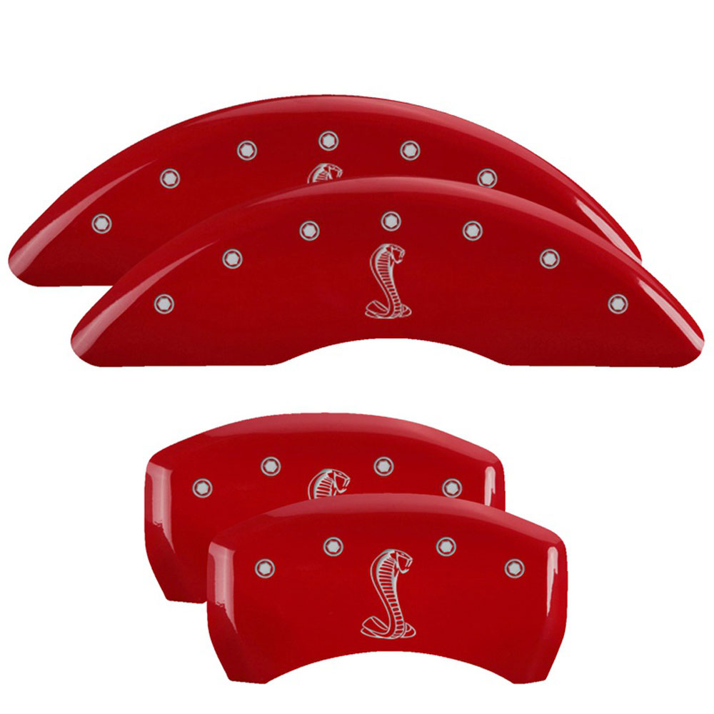 New 2022 Ford Mustang Disc Brake Caliper Cover - Front and Rear Mach 1 - Brembo Brakes