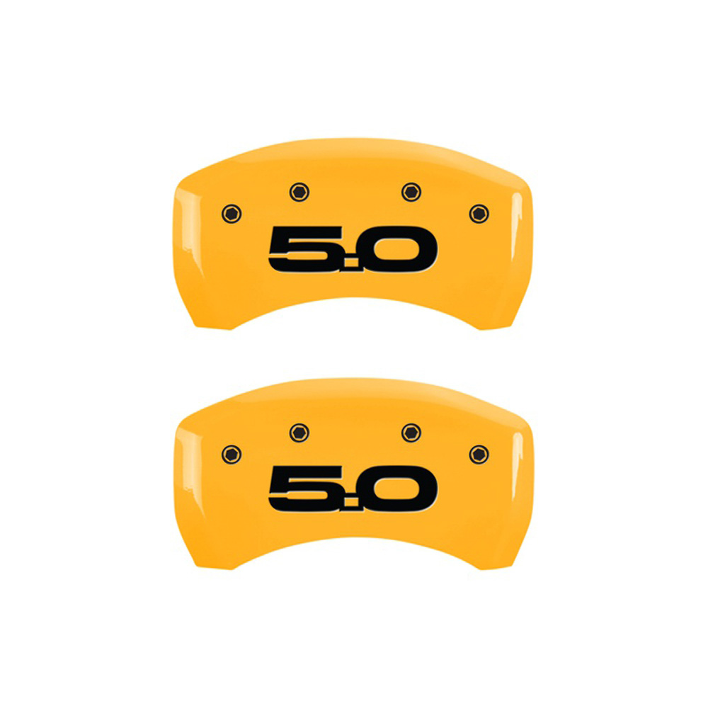 New 2015 Ford Mustang Disc Brake Caliper Cover - Rear GT Premium - Brembo Package - Rear Set
