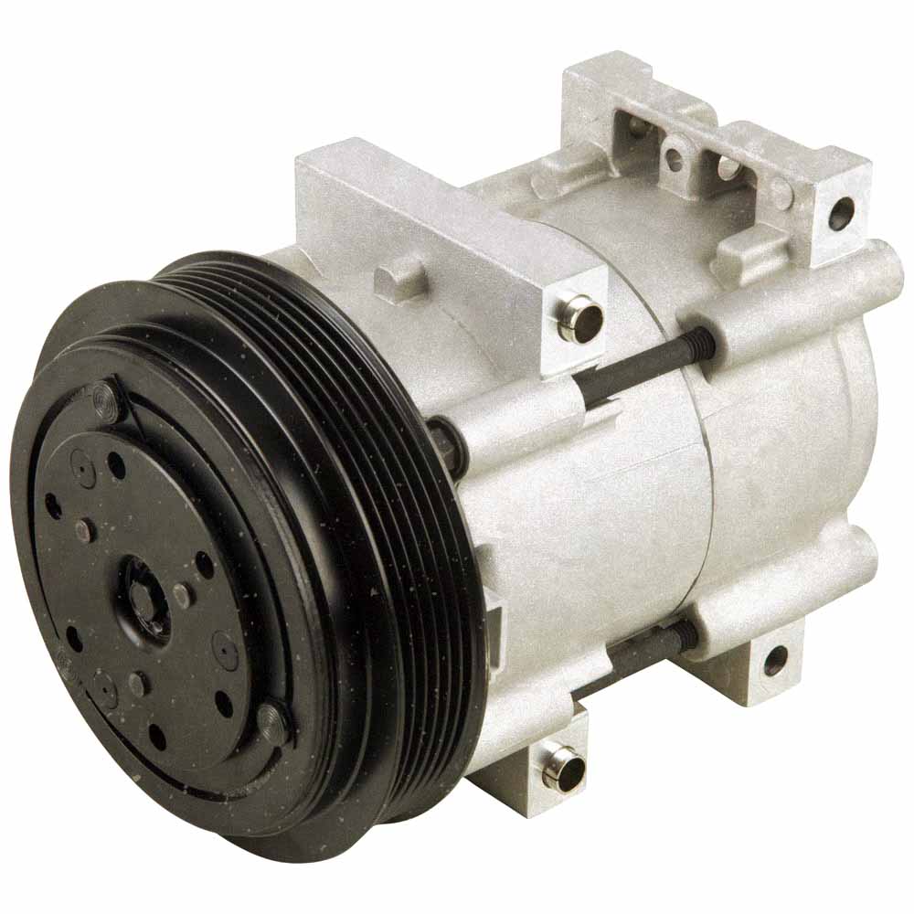 1990 Ford F Series Trucks AC Compressor 4.9L and 7.5L Engine with Factory AC