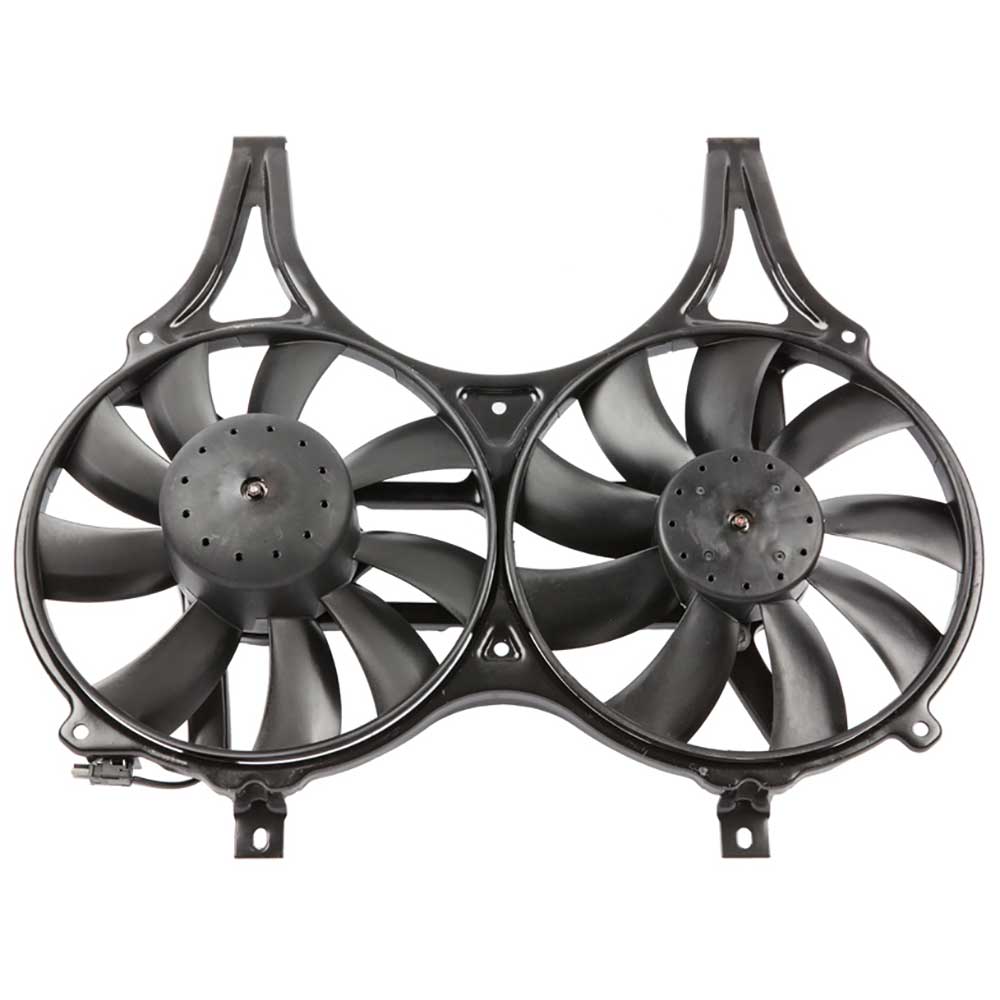 New 1997 Mercedes Benz E320 Car Radiator Fan Dual Fan Assembly - All Models