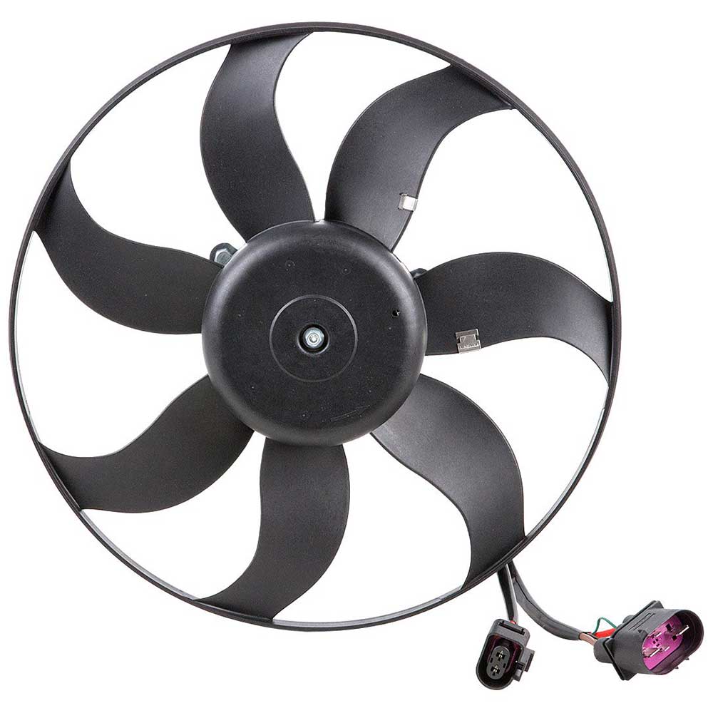 New 2012 Volkswagen CC Car Radiator Fan - Left Left Side - All Models