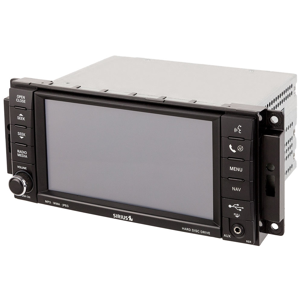 2008 Chrysler Town and Country GPS Navigation System In-Dash Navigation Unit with XM-Bluetooth-DVD Radio and Face Code RER - High Speed Version