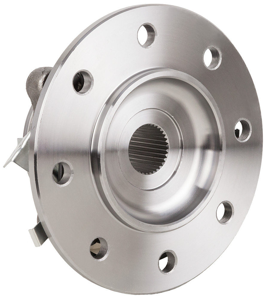 New 1999 Dodge Ram Trucks Hub Bearing - Front Right Front Right Hub - 3500 Models - 4WD - with 4 Wheel ABS - with Dual Rear Wheel