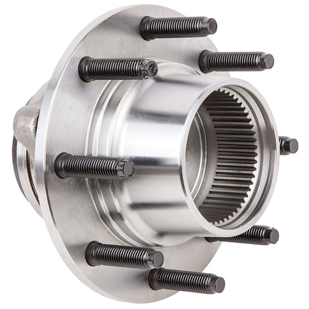 New 1999 Ford F Series Trucks Hub Bearing - Front Front Hub - F350 Superduty 4WD 4 Wheel ABS Single Rear Wheel To Production Date 03/21/99