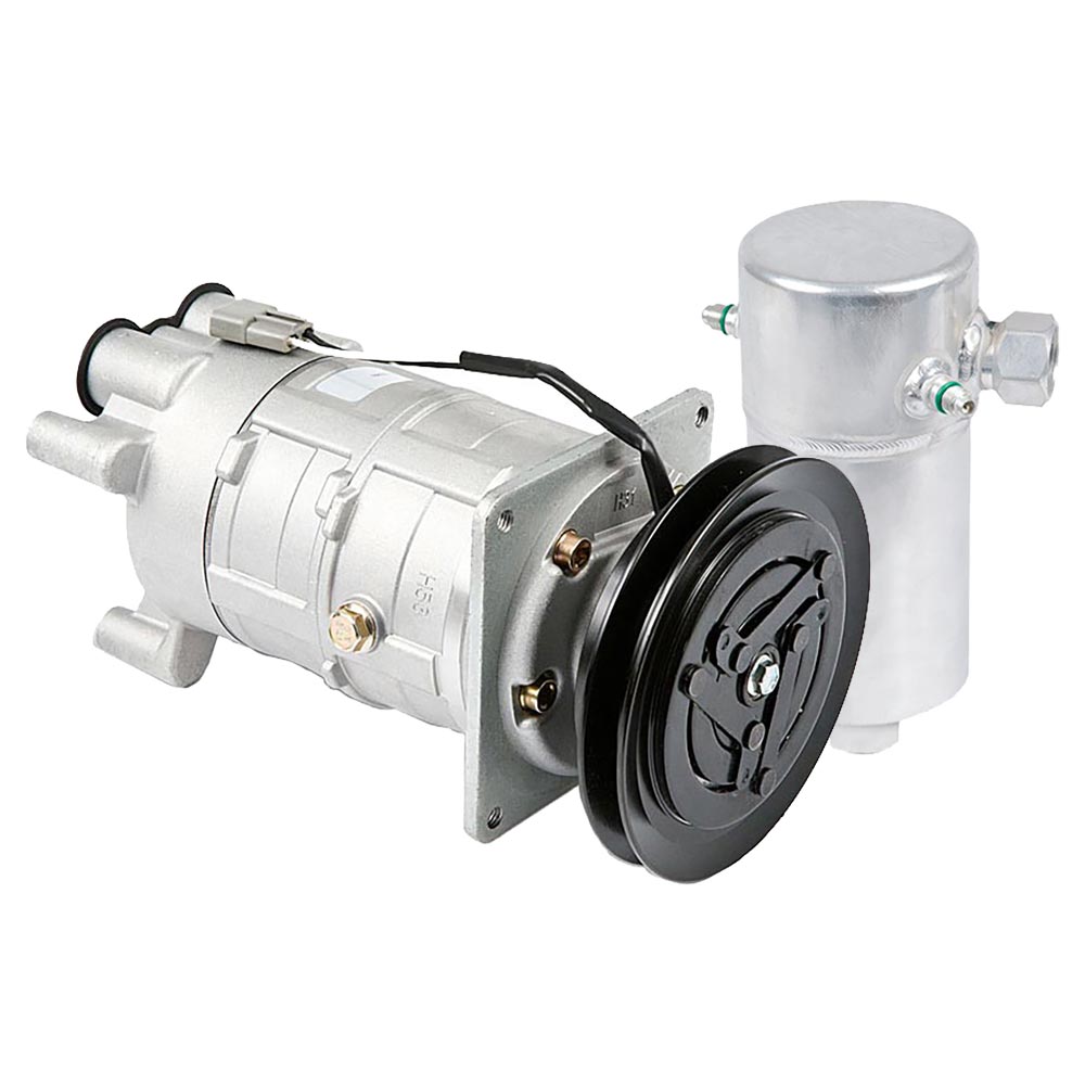 New 1973 Chevrolet Pick-up Truck AC Compressor Kit Compressor type- A6. 1 groove